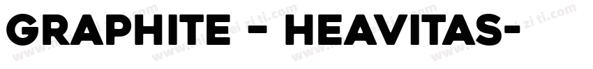 Graphite – Heavitas字体转换
